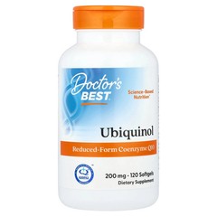 2 X Doctor’s Best, Ubiquinol , 200 mg, 120 Softgels