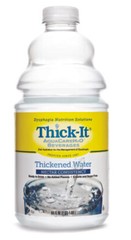 Thick-It AquaCareH2O Thickened Water, 64 oz. Bottle, Unflavored, Nectar, 8 Count