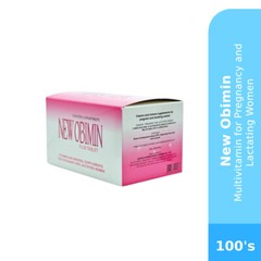 4x 100s NEW OBIMIN Vitamins & Minerals Tablet For Pregnant & Lactating Women