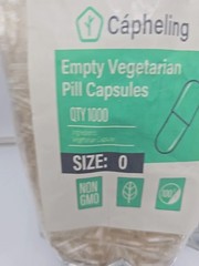 Vegan Capsules Empty Size 0 Clear Vegetarian Veggie Kosher Veg Caps DIY Pills