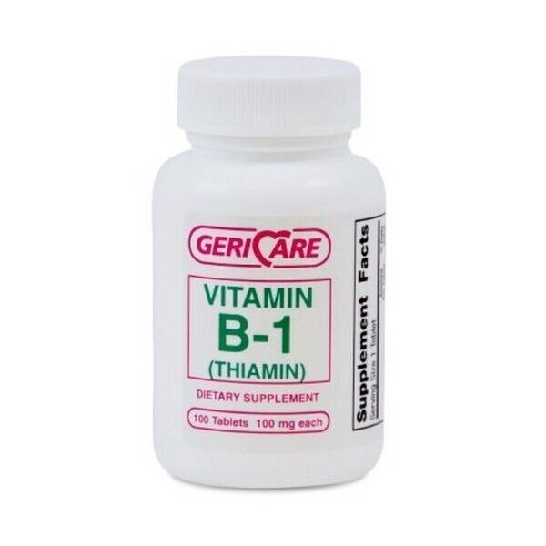 MCK Vitamin Supplement Geri-Care® 100 mg Strength Tablet 100 per Bottle 1 BT