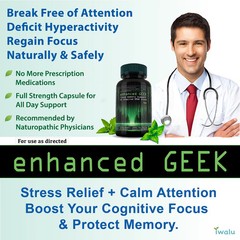 Cdp Choline Focus Memory Support | Best Supplement Office Computer Use FREE SHIP