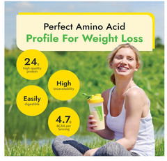 Almased Vanilla Meal Replacement Shake 17.6oz Plant Protein Powder