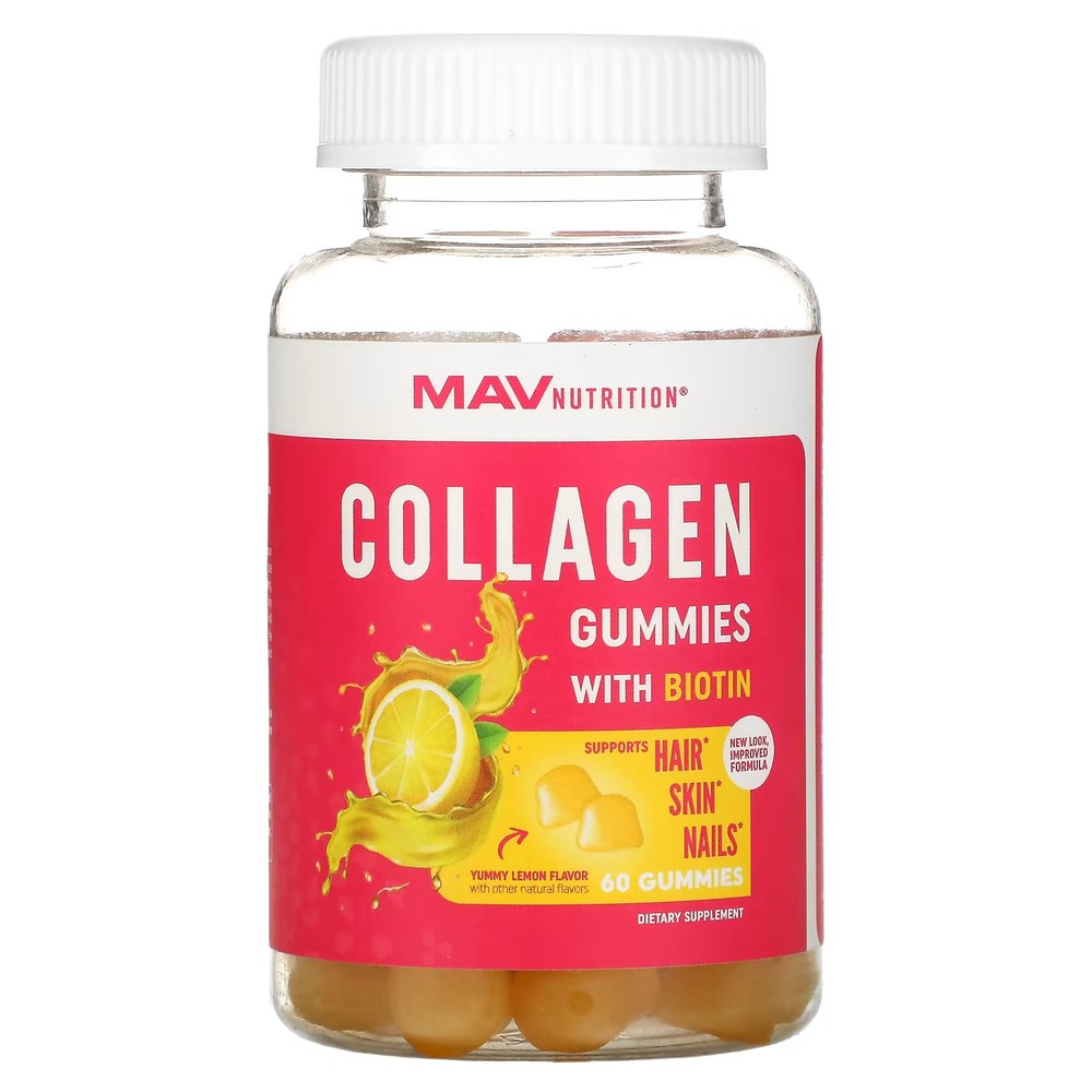 2 X MAV Nutrition, Extra Strength Collagen Gummies, 60 Gummies