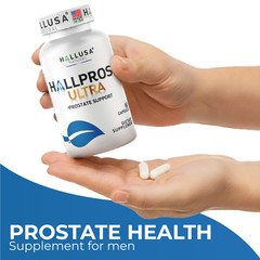 HALLPROST ULTRA – Prostate Health Complex – Urinary Incontinence – 60 Caps