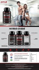 Nitric Oxide L-Arginine Pre Workout+Testosterone Booster,Multivitamin Men,Test