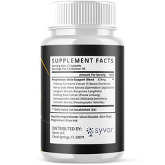 (3 Pack) Blood Flow Men’s Growth Pro Advanced Male Support Vitamin 180 Capsules