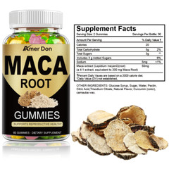 Maca Root Gummies | Libido | Energy Testosterone Booster Sexual Health Stamina