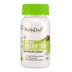 Organic Green Tea Capsules for Weight Loss, Fat Burner, Antioxidant EGCG