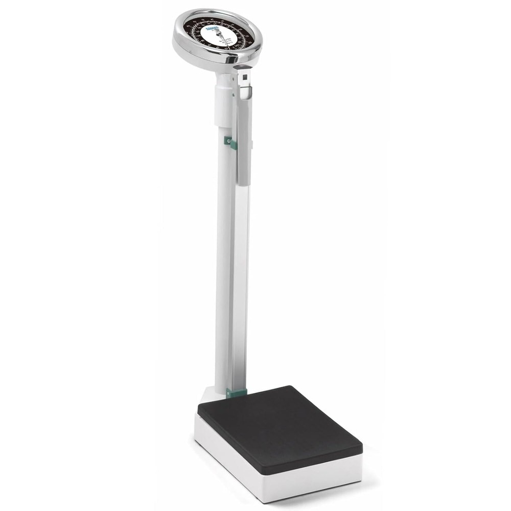Physician Beam Scale, Classic Mechanical Beam Scales with Large Round Dial 350lb