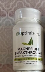 BiOptimizers Magnesium Breakthrough 30 VegCaps Each BB 04/26