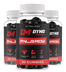 (3 Pack) Dyno My Grow for Men Performance Enhancement Formula Maximum Energy