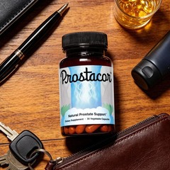 2PCS Prostacor organic Prostate Support Supplement – Non-GMO, Vegan, Gluten-Free