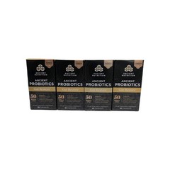 (4) Ancient Nutrition Probiotics Gut Restore Digestive 90 Capsules EXP 02/2026