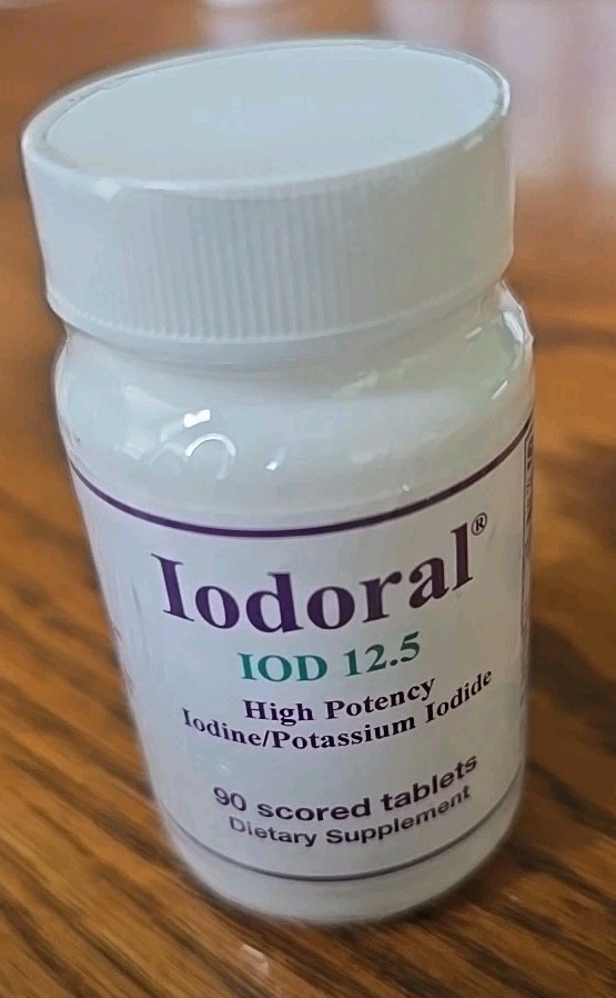 Iodoral® IOD-12.5 High Potency Iodone – 90 Tablets Optimox 03/2027 – NEW
