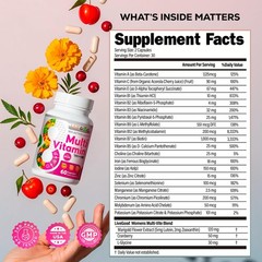 LIVEGOOD Bio-Active Complete Multivitamin for Women with Iron, Daily Women’s …