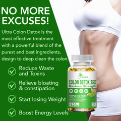 Remove Parasite ANTI PARASITE & CANDIDA DETOX Body Cleanse ULTRA FLASH COLON 60