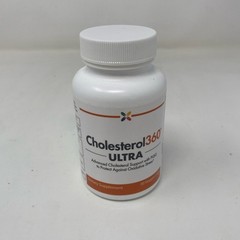 Stop Aging Now Cholesterol360 ULTRA, 30 Veggie Caps – White