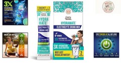 Hydramate Hydration Support Electrolyte Drink Mix – Natural Lemon Lime Flavor