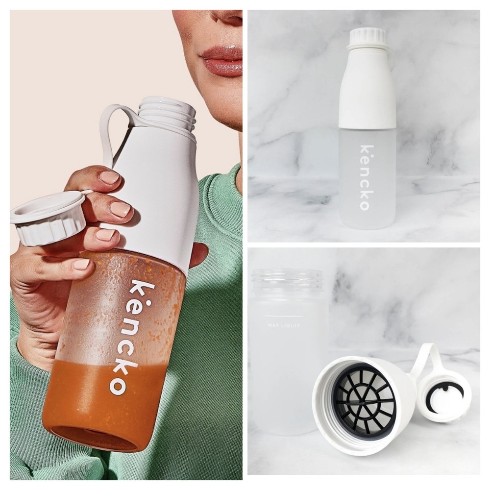 10oz Kencko Slimline Shaker Bottle ▪︎BPA Free ▪︎ Travel & On The Go