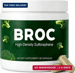 High-Density Sulforaphane,Non-GMO & Gluten Free,60 (1pc)