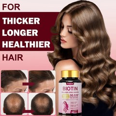 4x Biotin 30,020mcg High Potency 240 Tablets Hair Skin & Nails Vitamin B Complex