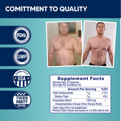 Lipozene® 1500mg Capsules 2×30 Count – Official Store – Weight Management