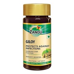 Giloy Tablets 60 Tabs Ayurvedic Immunity & Wellness by Zandu