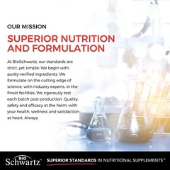 BioSchwartz Probiotic 65 Billion CFU Reduce Bloating & Support Digestion, 30 ct