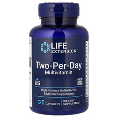 2 X Life Extension, Two-Per-Day Multivitamin, 120 Capsules