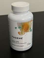 THORNE – Super EPA – Omega-3 Fish Oil Supplement with EPA & DHA …Exp. 12/2026