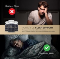 Melatonin 50Mg plus Probiotics 30 Bill Cfu/Better Sleep/Night Formula/Sleep Supp