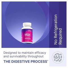 Mega Sporebiotic 60 Capsule Supplement Pills – Microbiome & Gut Wellness