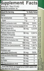 Nature’s Answer Vitamin B-Complex Liquid 8oz 237ml Energy & Focus Support