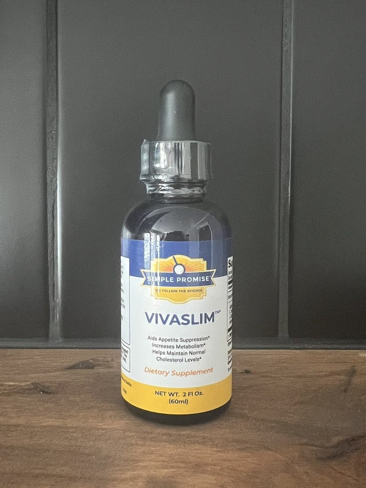 Simple Promise VivaSlim 2 Fl. Oz. 120 Servings African Mango – Exp 2028 NEW!