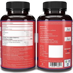 Nutrabud Multi Collagen Complex 90 Tabs | All 5 Collagen Types | Unflav