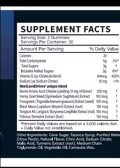 (1) Testosterone Booster Gummies, Male Enhancement, Increase Stamina, Power.hm