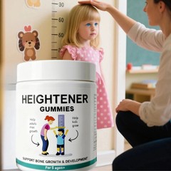 Organic Height Growth Gummies Supplement for Kids Teens Heightener Support