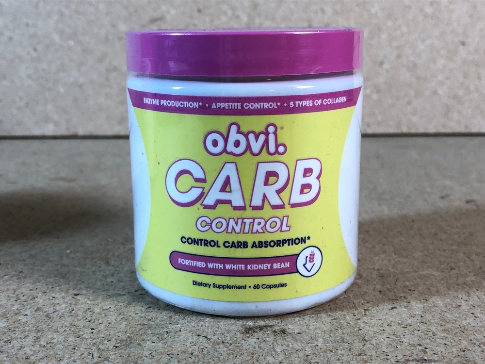 Obvi Guilt Free CARB CONTROL control carb absorbtion 60 capsules 06/28