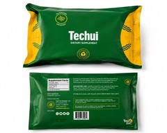 Techui Spirulina 90 Capsules Dietary Supplement New Factory Sealed USA