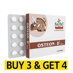 Osteon-D (2 x 30) Tablets by Sandu For Bones & Joint Care (BUY 3 & GET 4)