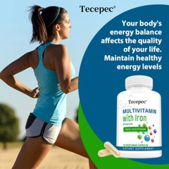 Multivitamin Easy To Swallow Capsule Immune Support Balance Your Energy Levels