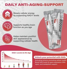 ZOONE NAD+ 1000mg 30 pack Boosters Health And Wellness Multivitamin