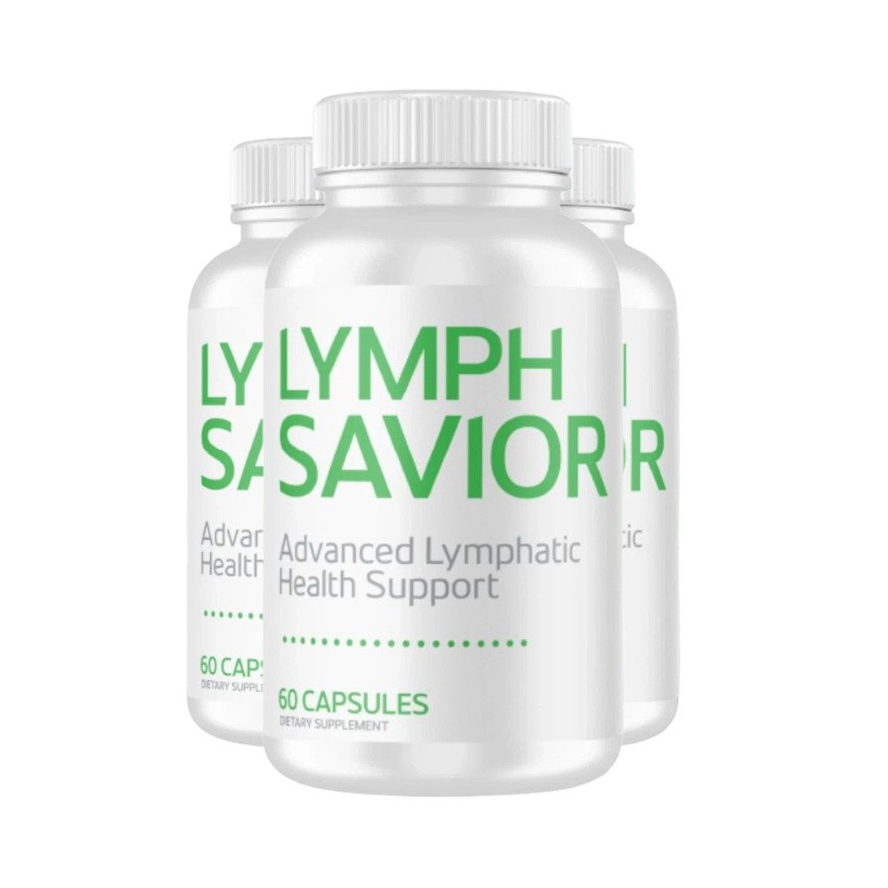 3-Pack Lymph Savior – Advanced Lymphatic Health Support Supplement