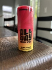ALLDAY – Caffeine Spray, Promotes Focus and Energy – Pocket-Size Energy Shot/…