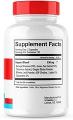 (2 Pack) Trusted Relief Blood Support Capsules, Trusted Relief Advanced Strength