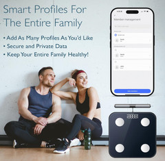 New Sealed Body Pod Smart Scale 8 Electrode Body Fat BMI WiFi App 400lb Digital