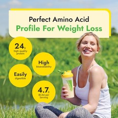 Almased Vanilla Meal Replacement Shake – Low-Vanilla Flavor – 17.6 oz (1.1 Pound