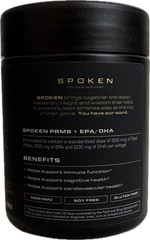 Spoken Pro Resolving Mediators + EPA/DHA 60 Softgels EXP: 10/26 (New/Unused)