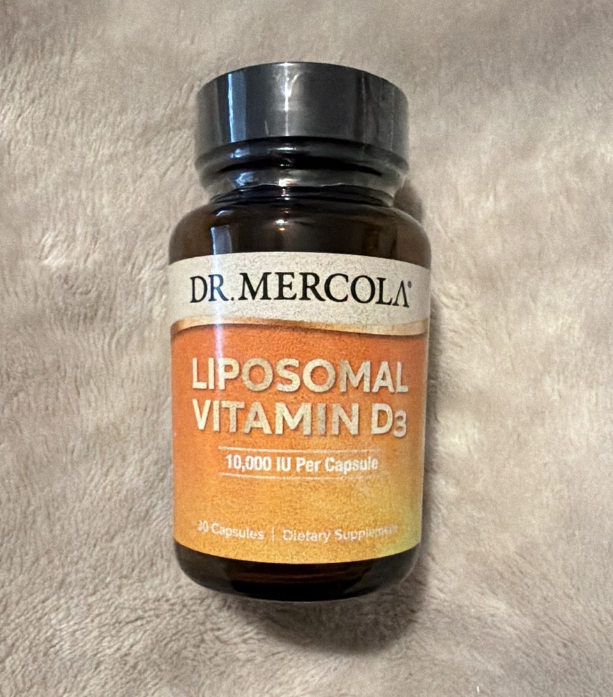 Dr. Mercola Liposomal Vitamin D3 10,000 IU Capsules 30 Adult Unisex